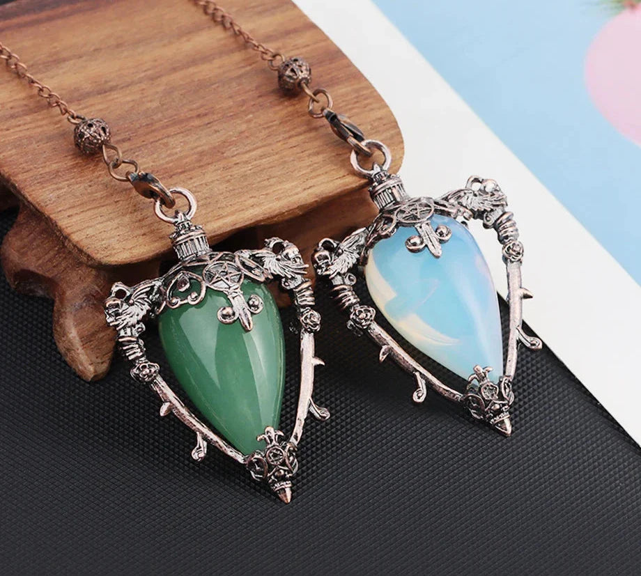 Water Drop Crystal Pendulums - Witchy wonder