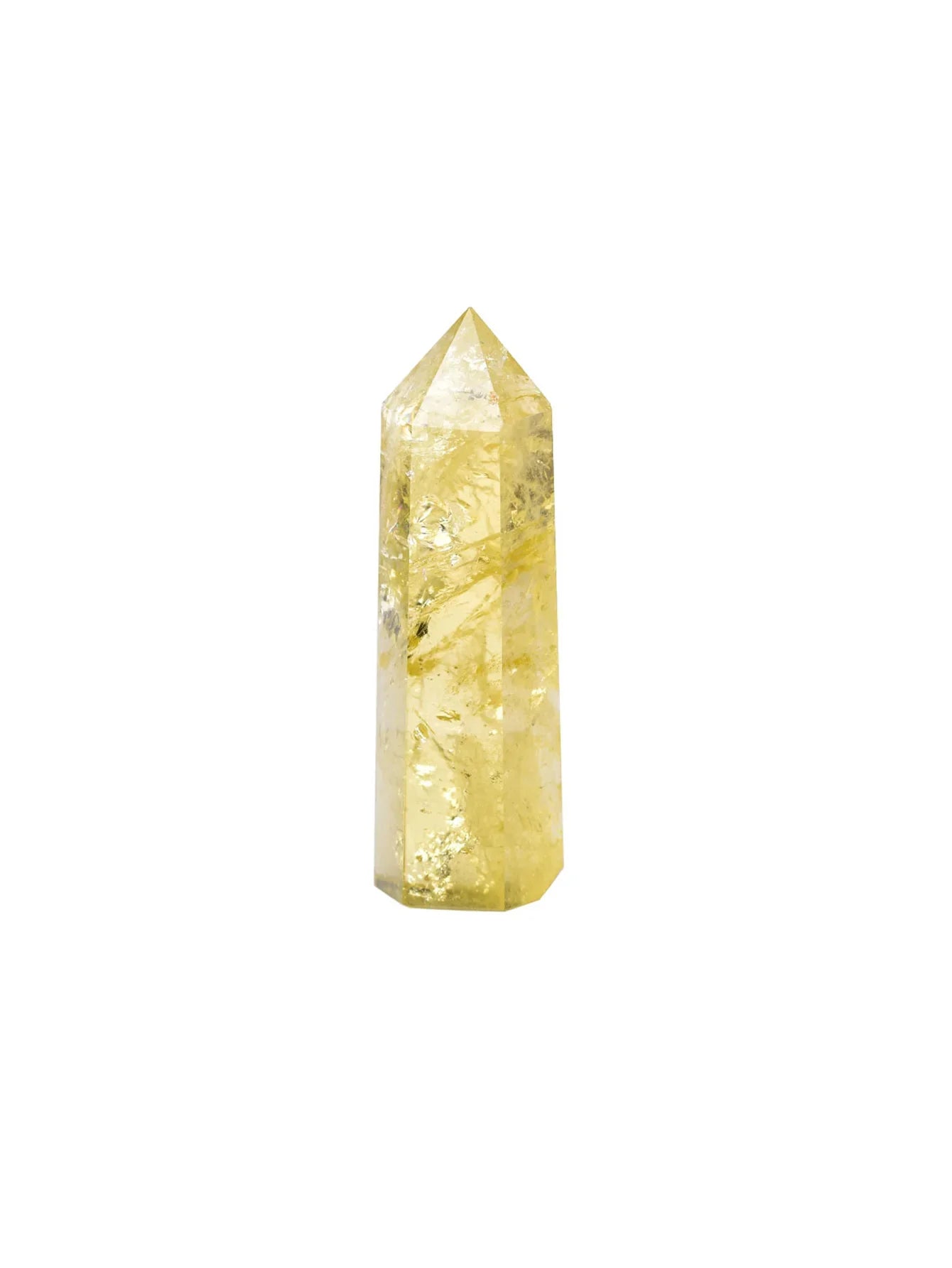 Citrine Tower Obelisk - Witchy wonder
