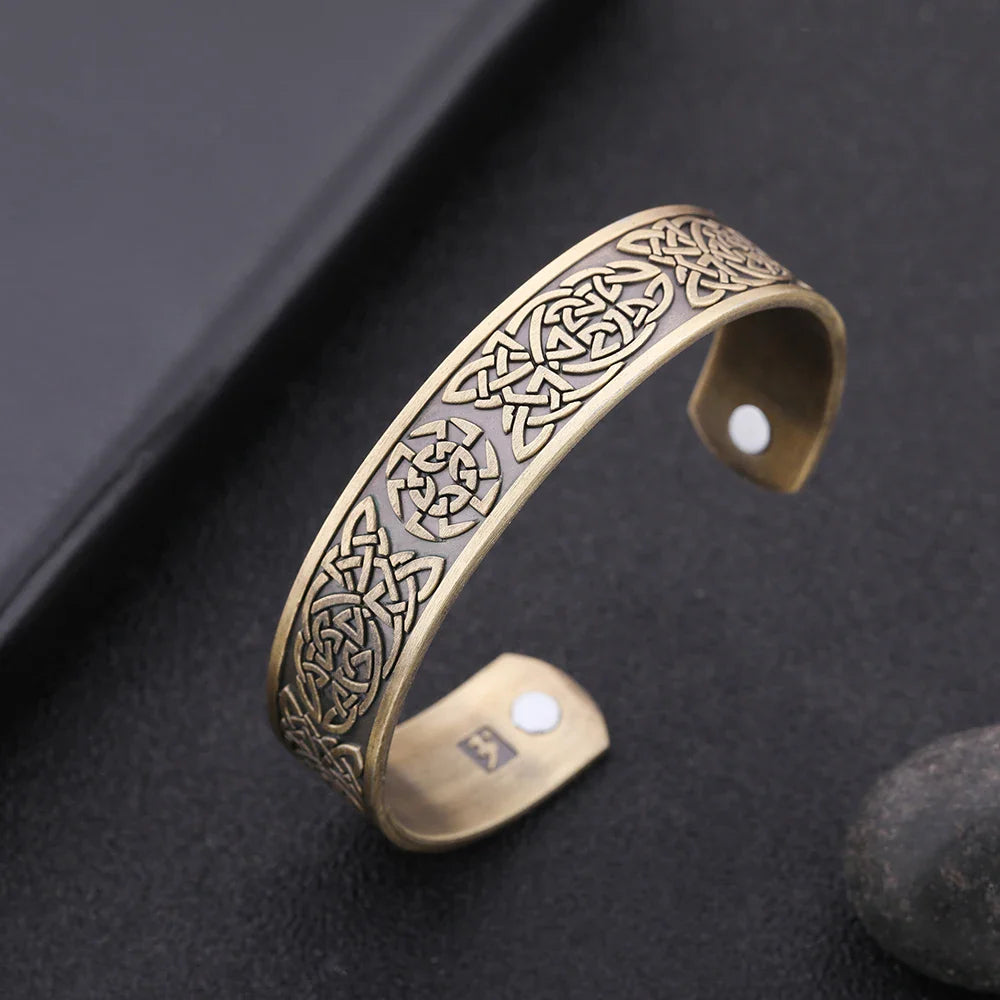 Celtic Knot Designs Magnetic Bracelets - Witchy wonder