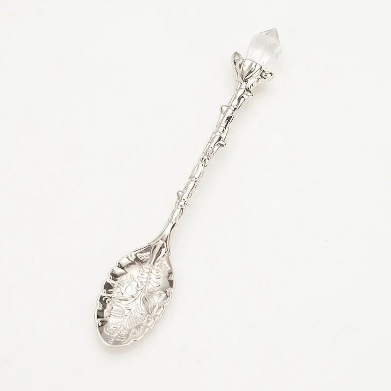 Clear Quartz Crystal Tea Spoons - Witchy wonder