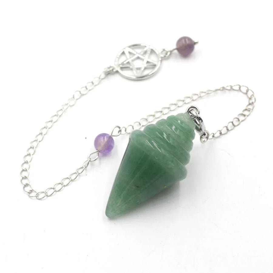 Pentacle Crystal Pendulums - Witchy wonder