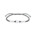 Moonstone Obsidian Cat Charm Bracelets - Witchy wonder