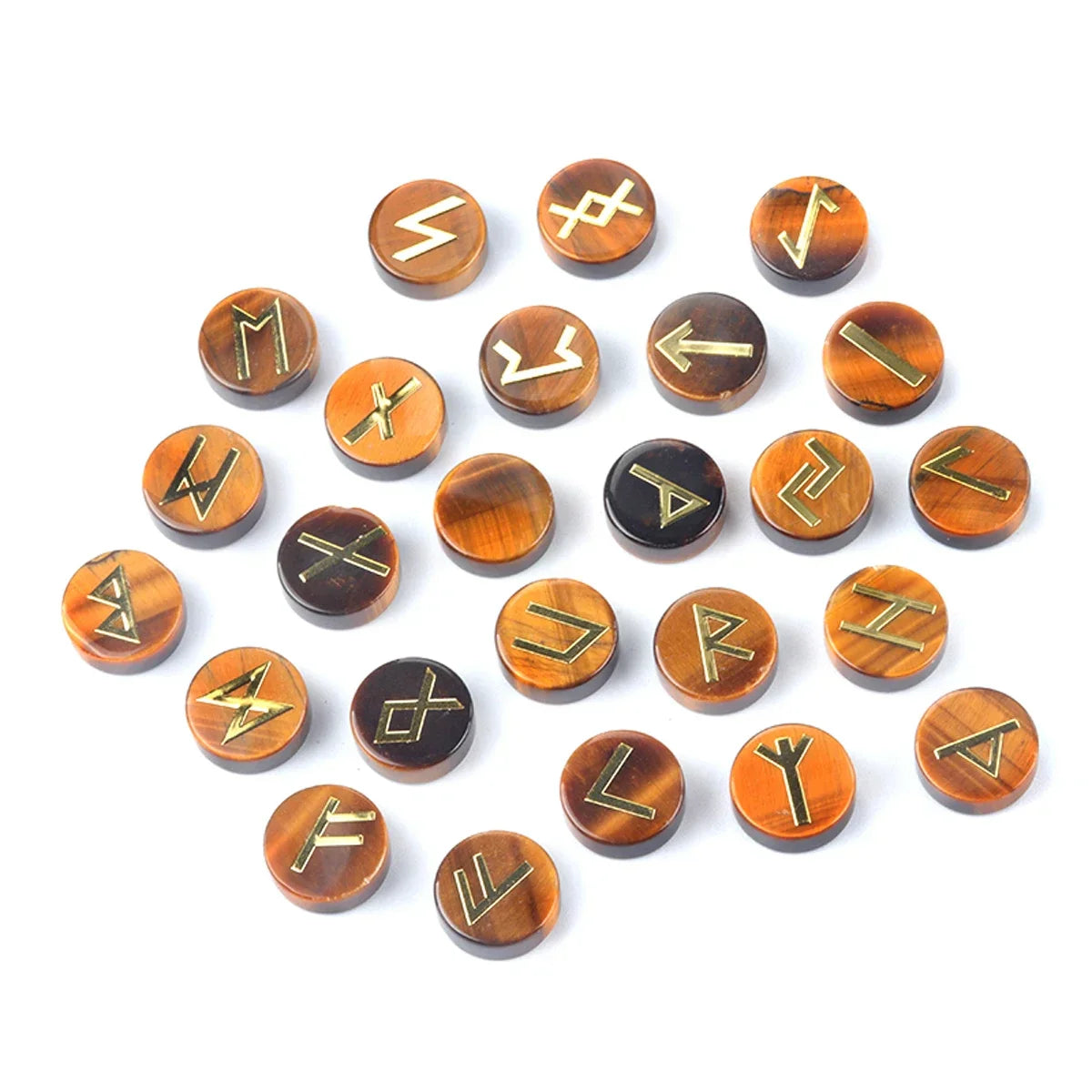Round Crystal Runes - Witchy wonder