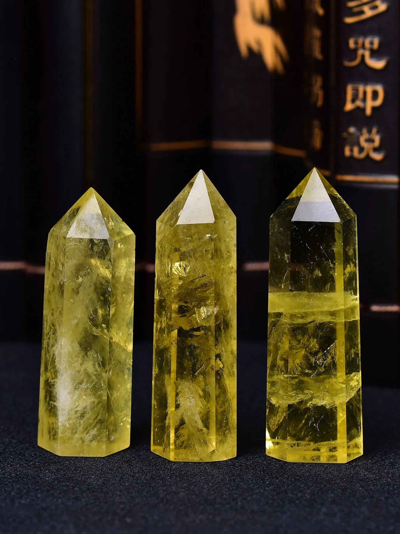Citrine Tower Obelisk - Witchy wonder