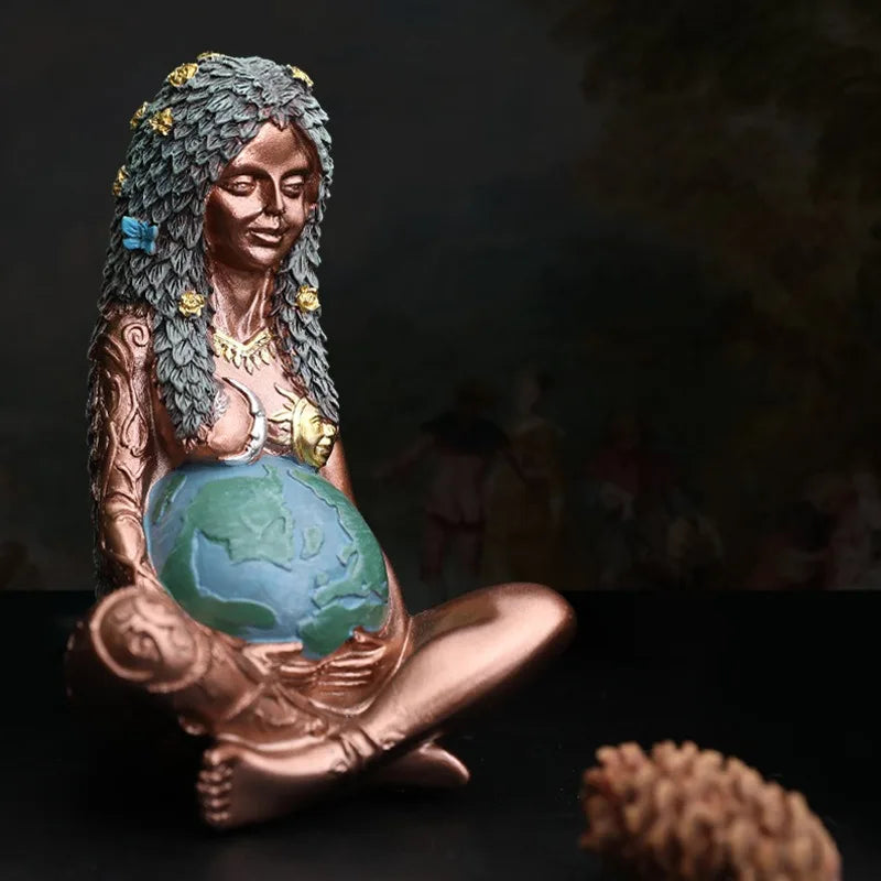 Mother Earth Gaia Statue - Witchy wonder