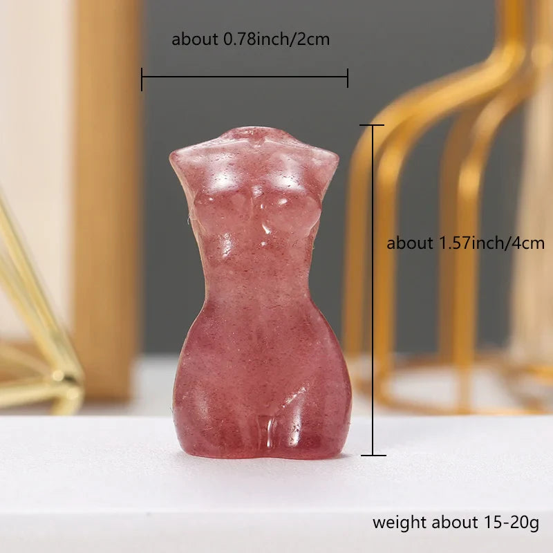 Crystal Female Figurines - Witchy wonder