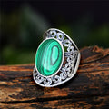 Stone Oval Vintage Design Rings - Witchy wonder