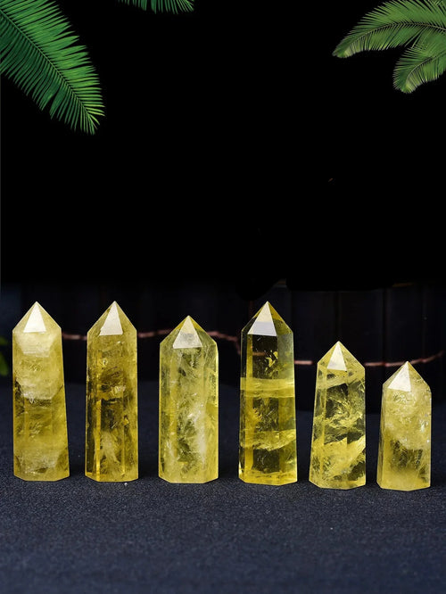 Citrine Tower Obelisk - Witchy wonder