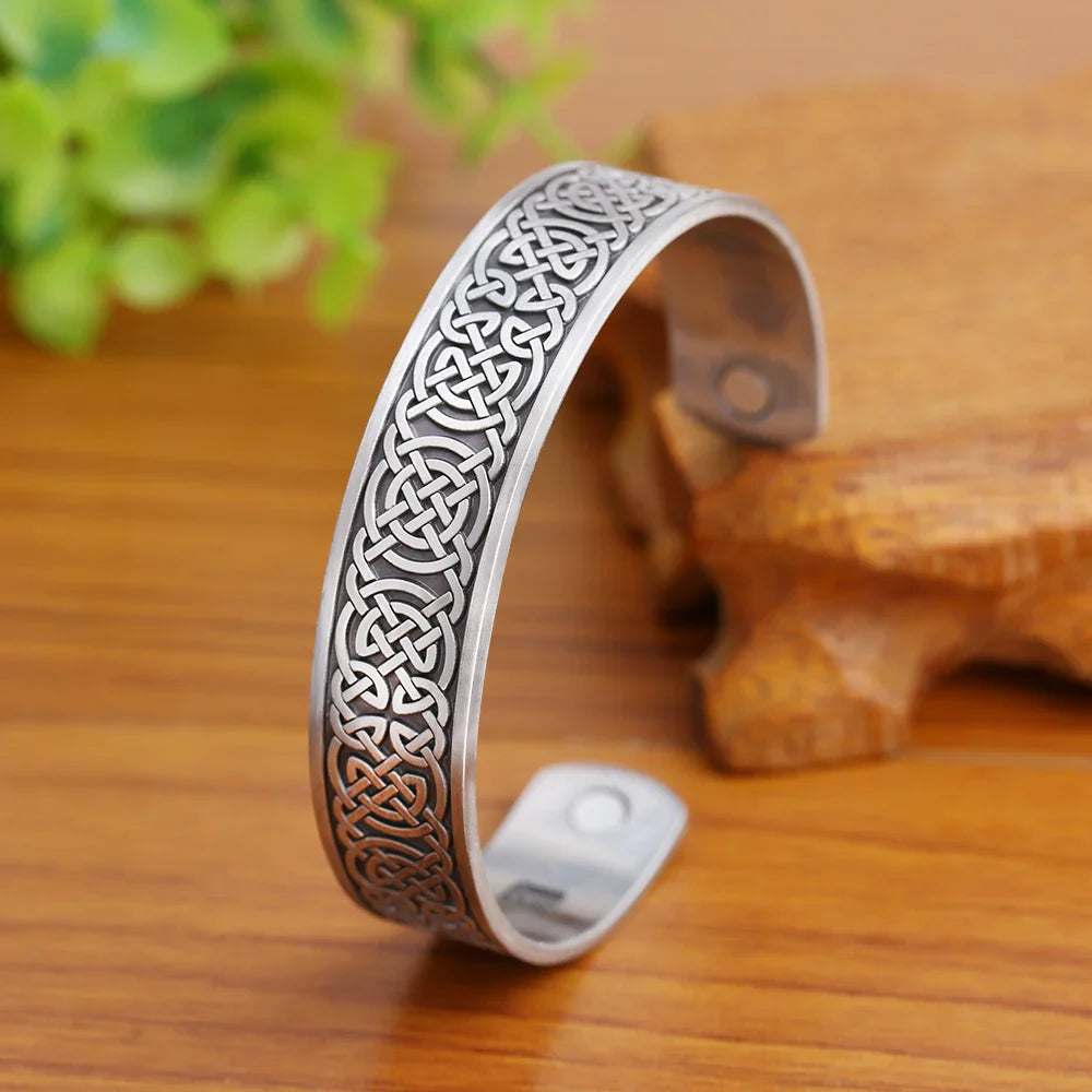 Celtic Knot Designs Magnetic Bracelets - Witchy wonder