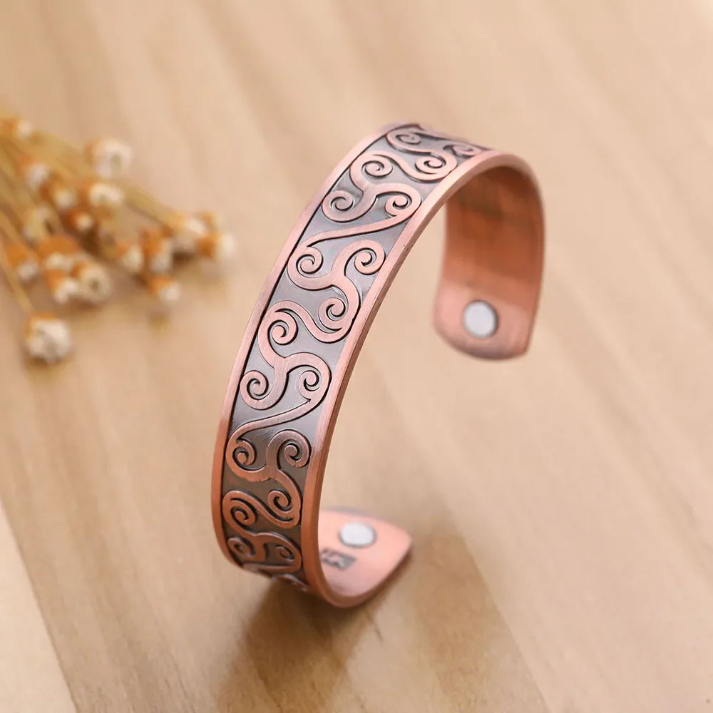 Celtic Knot Designs Magnetic Bracelets - Witchy wonder
