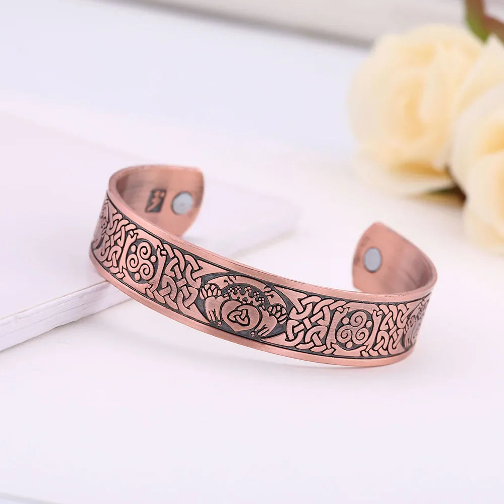 Celtic Knot Designs Magnetic Bracelets - Witchy wonder