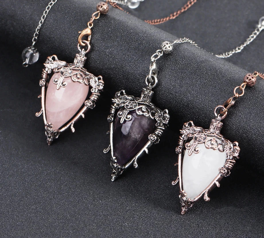 Water Drop Crystal Pendulums - Witchy wonder