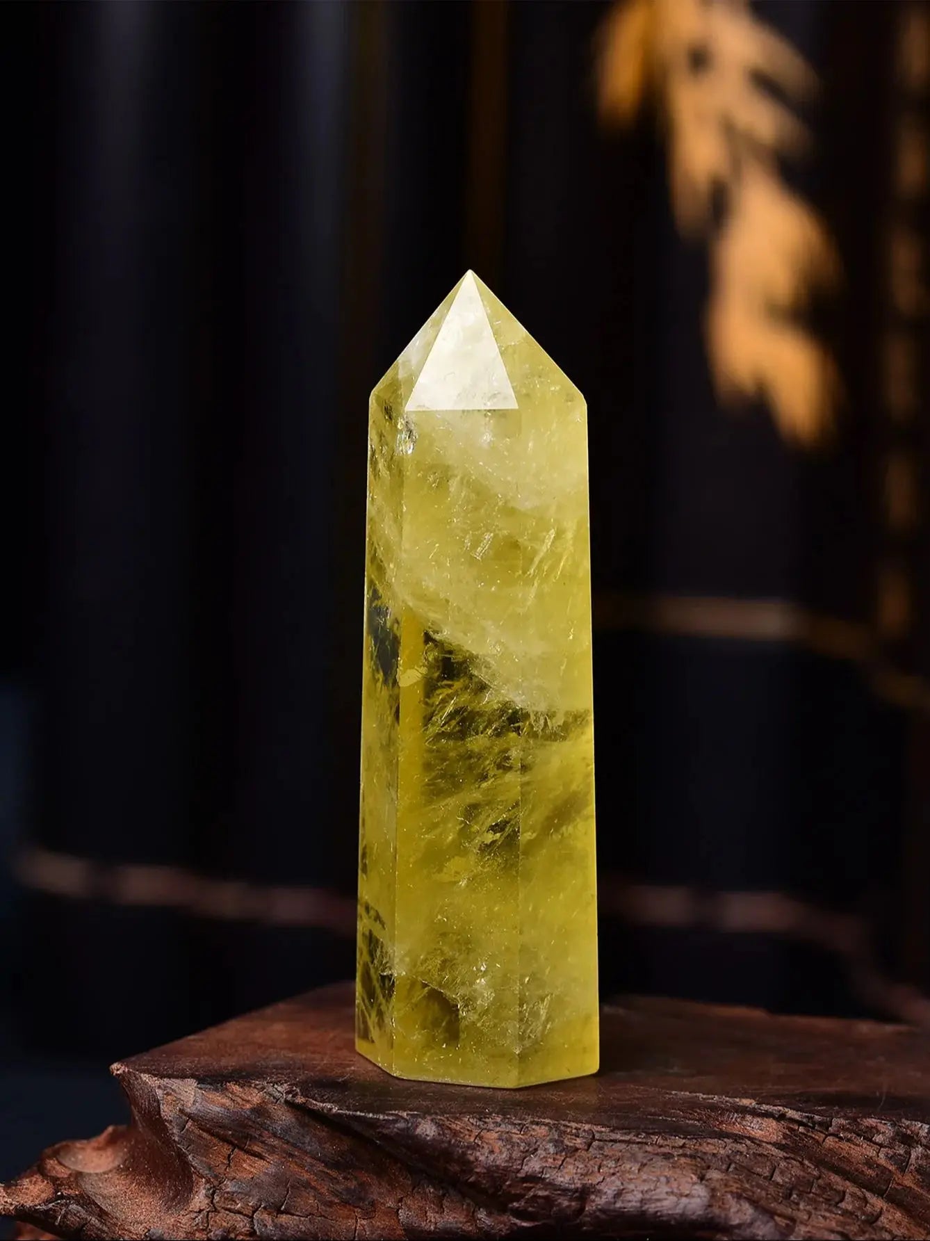 Citrine Tower Obelisk - Witchy wonder