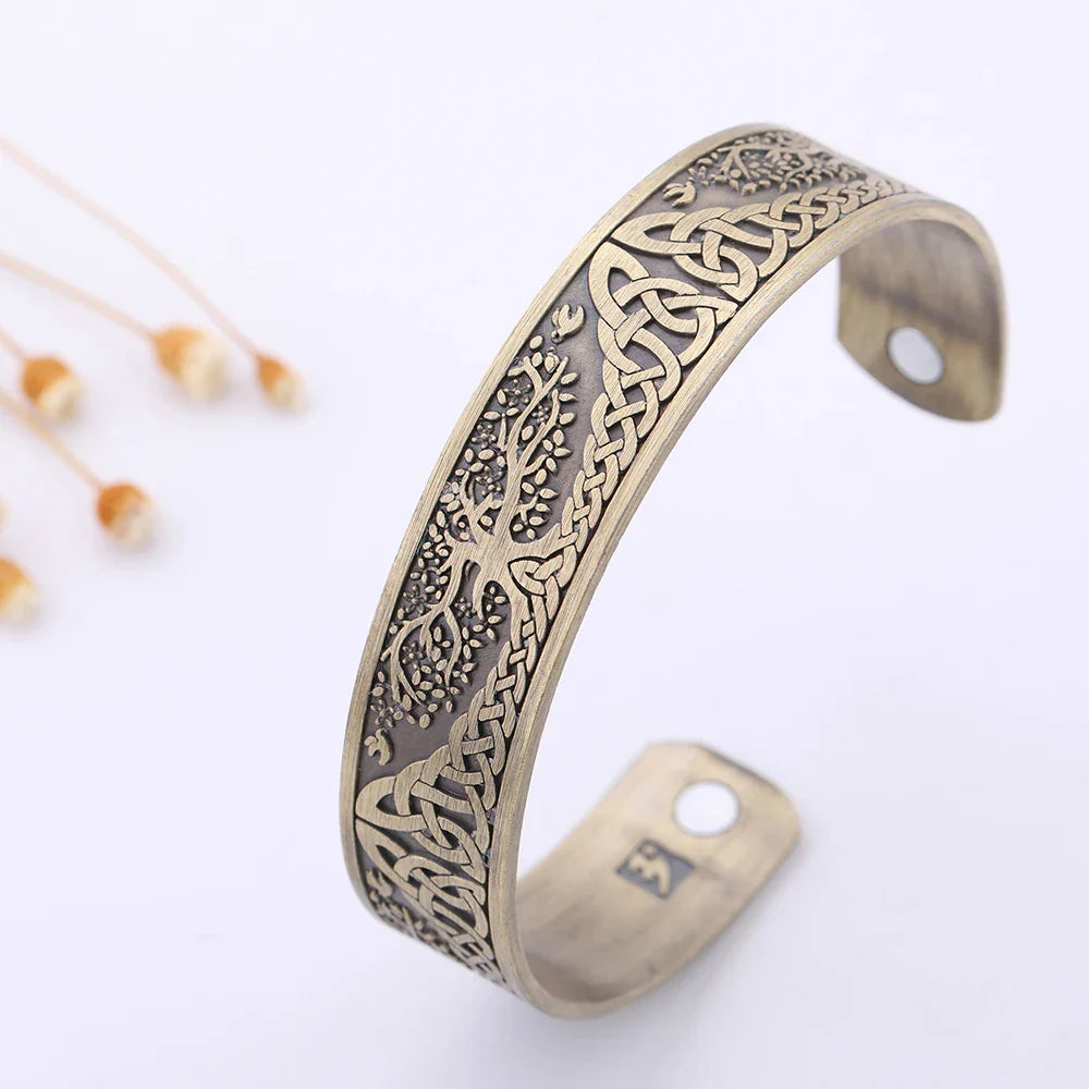 Celtic Knot Designs Magnetic Bracelets - Witchy wonder