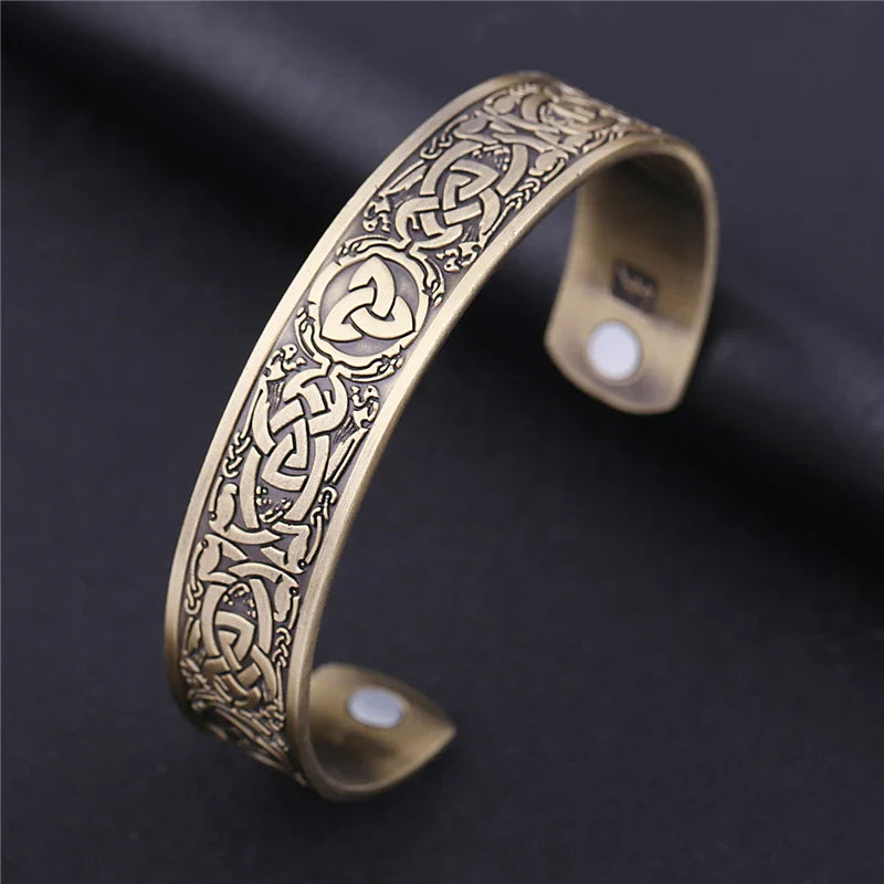 Celtic Knot Designs Magnetic Bracelets - Witchy wonder