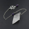 Pentacle Crystal Pendulums - Witchy wonder