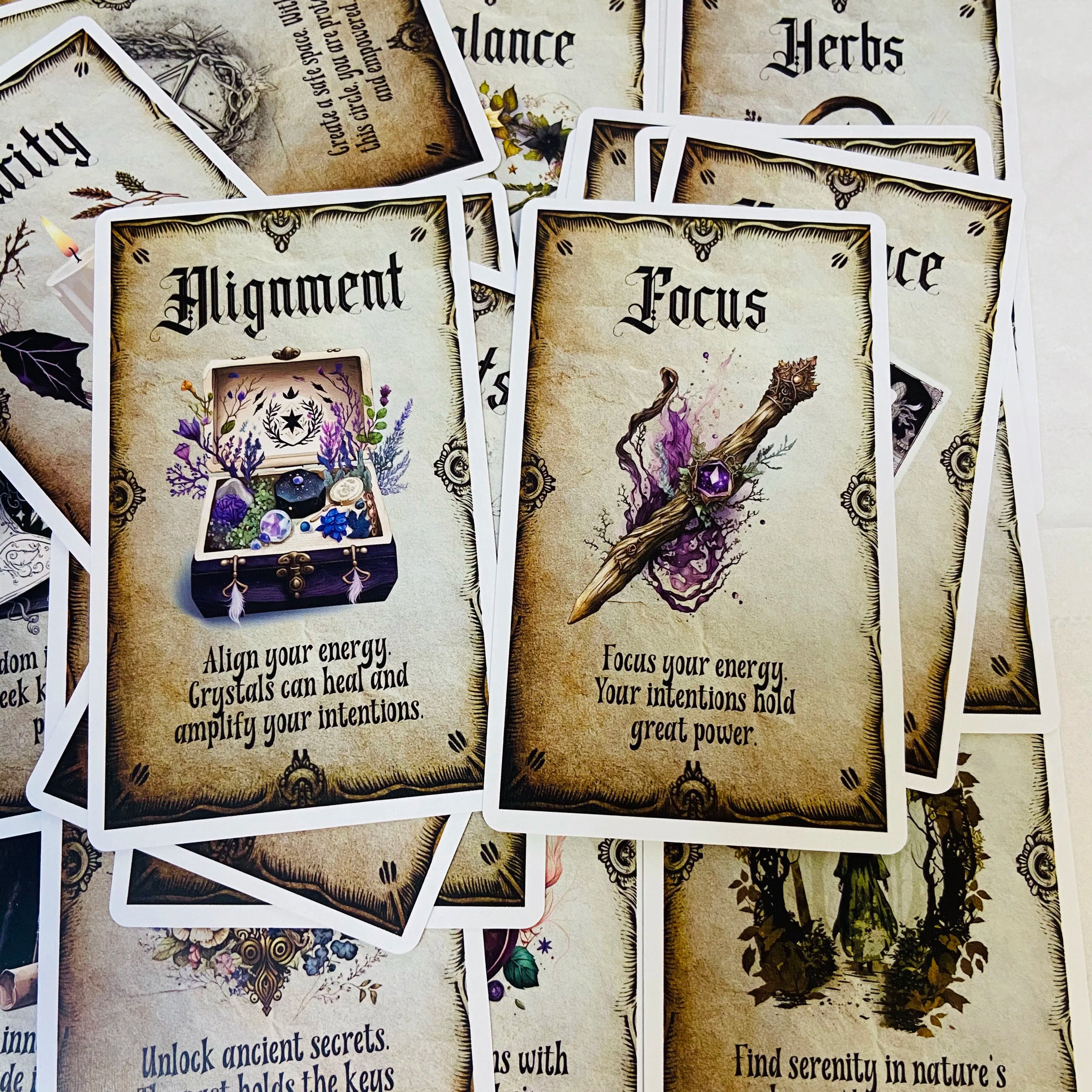 Wise Witch Oracle Cards Deck