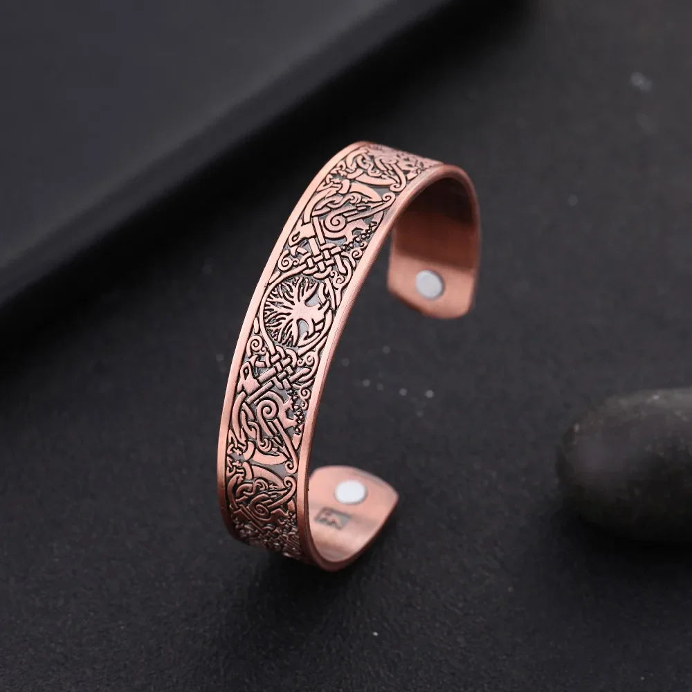 Celtic Knot Designs Magnetic Bracelets - Witchy wonder