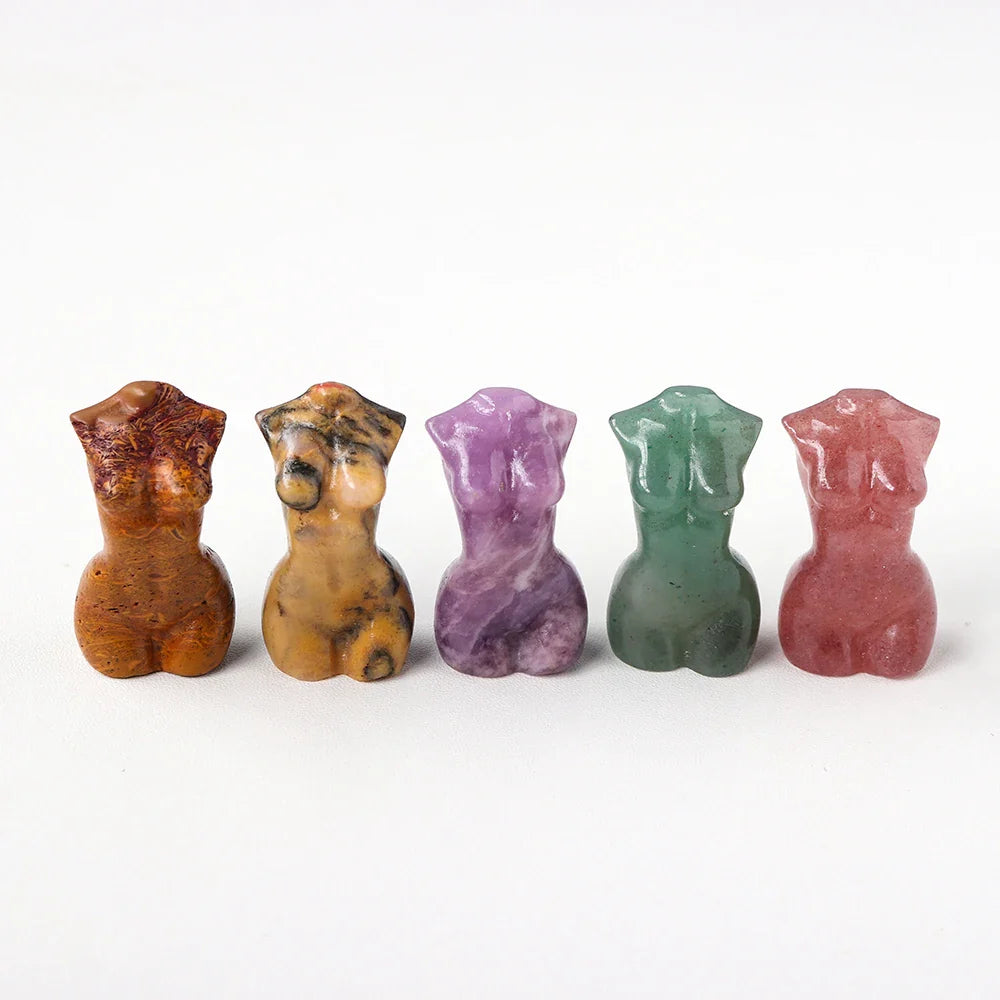 Crystal Female Figurines - Witchy wonder