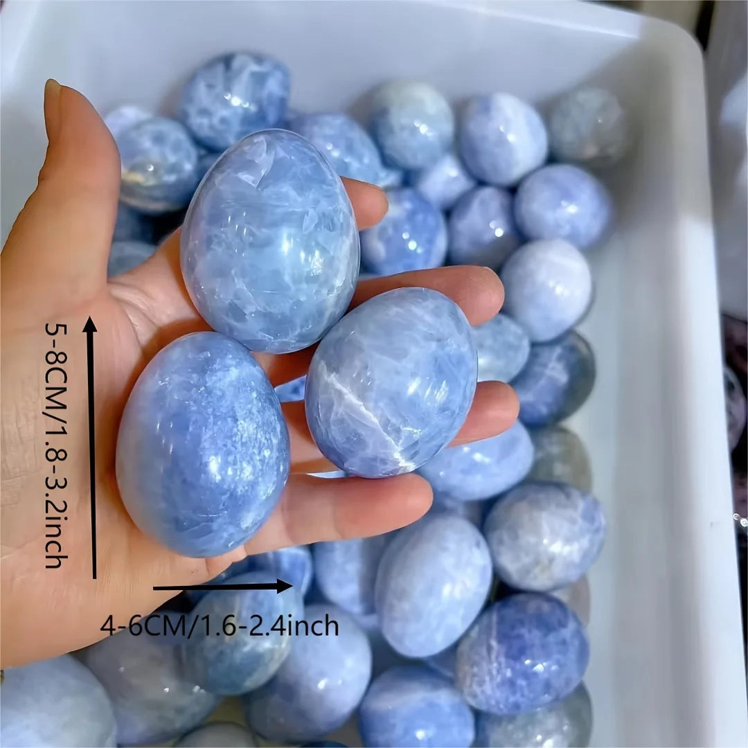 Celestite Palm Stone - Witchy wonder