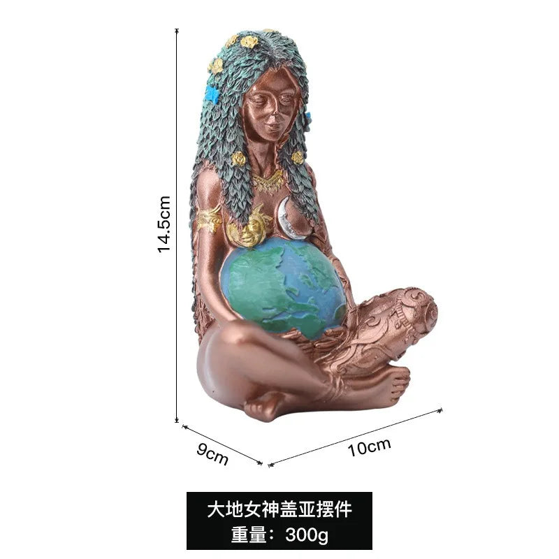 Mother Earth Gaia Statue - Witchy wonder