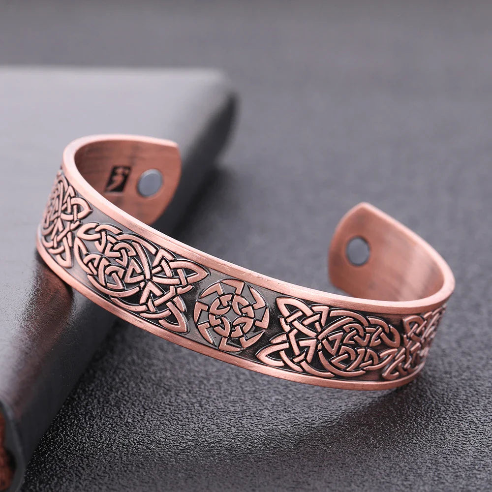 Celtic Knot Designs Magnetic Bracelets - Witchy wonder
