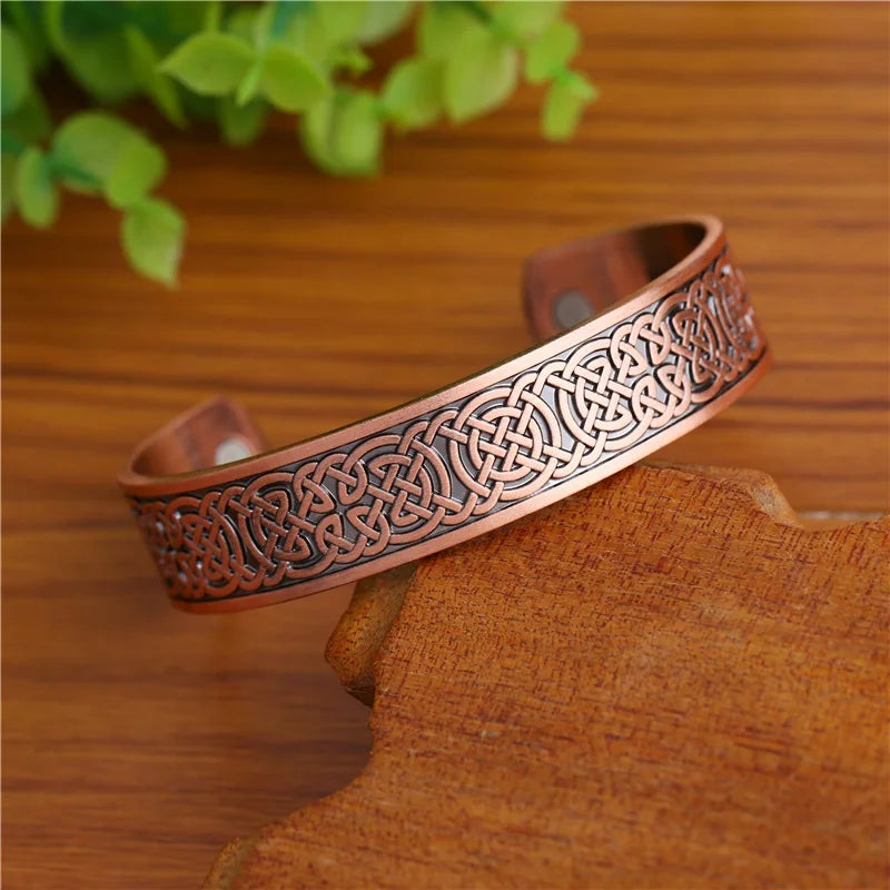 Celtic Knot Designs Magnetic Bracelets - Witchy wonder