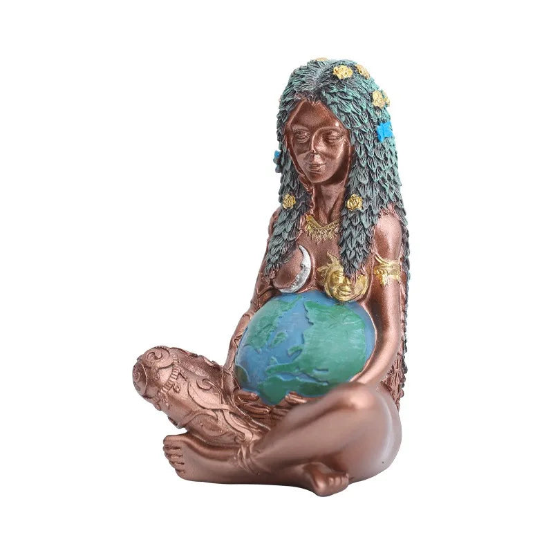 Mother Earth Gaia Statue - Witchy wonder