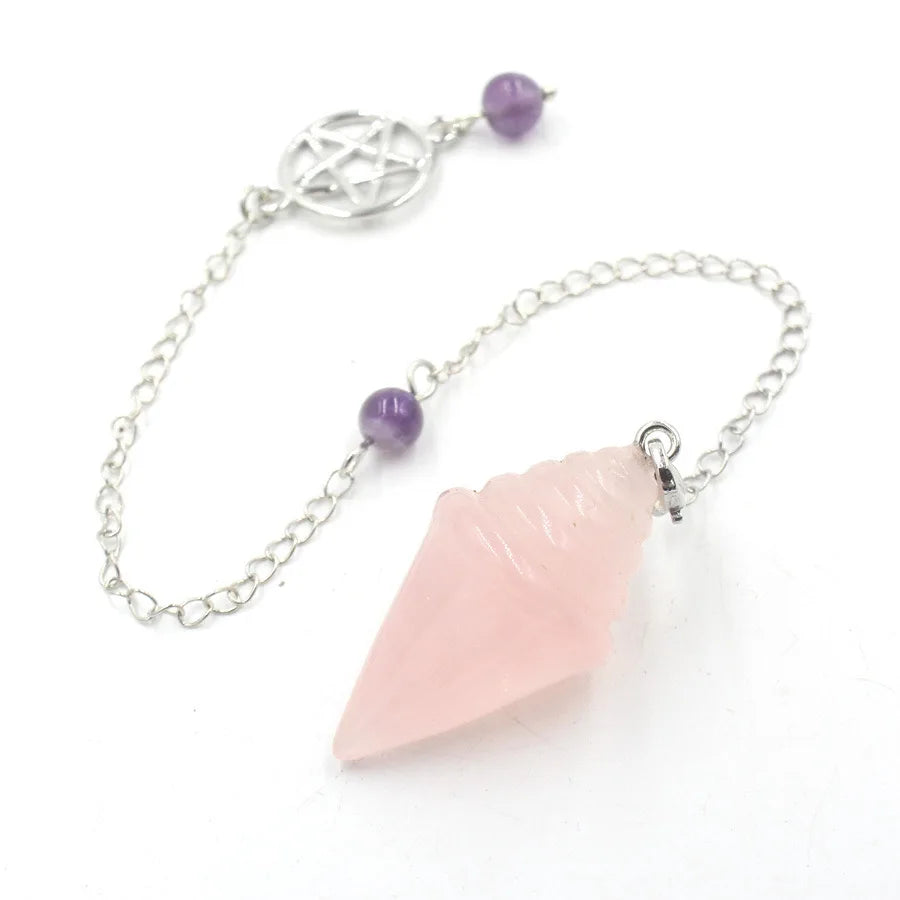 Pentacle Crystal Pendulums - Witchy wonder
