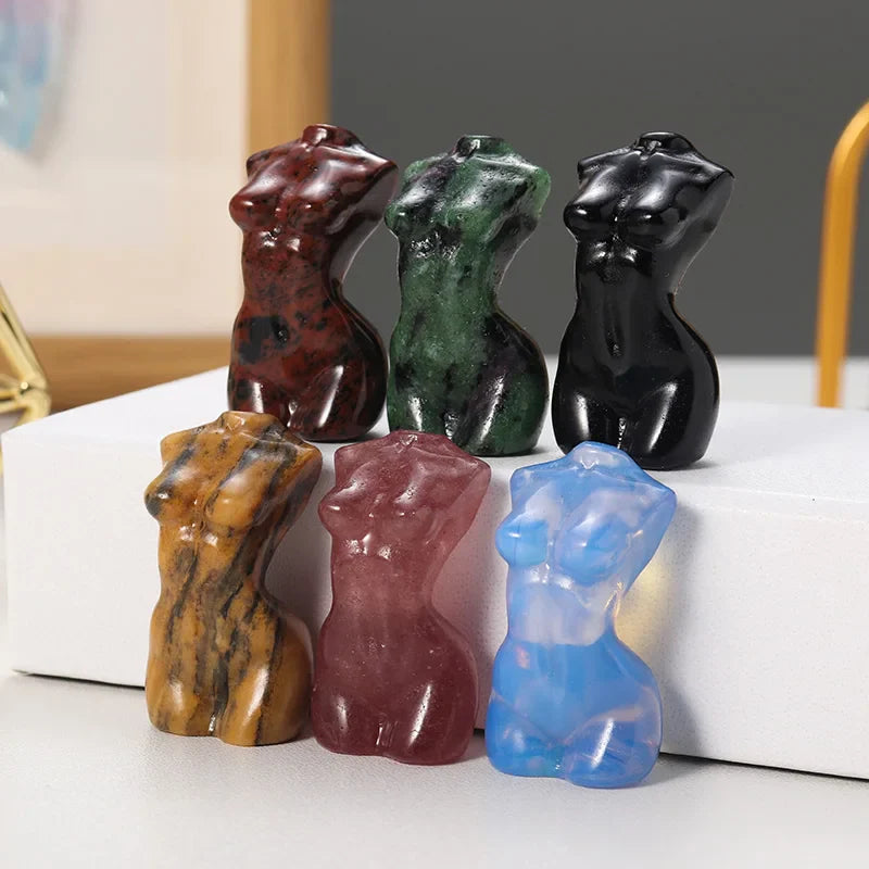 Crystal Female Figurines - Witchy wonder