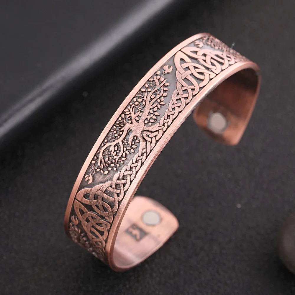 Celtic Knot Designs Magnetic Bracelets - Witchy wonder