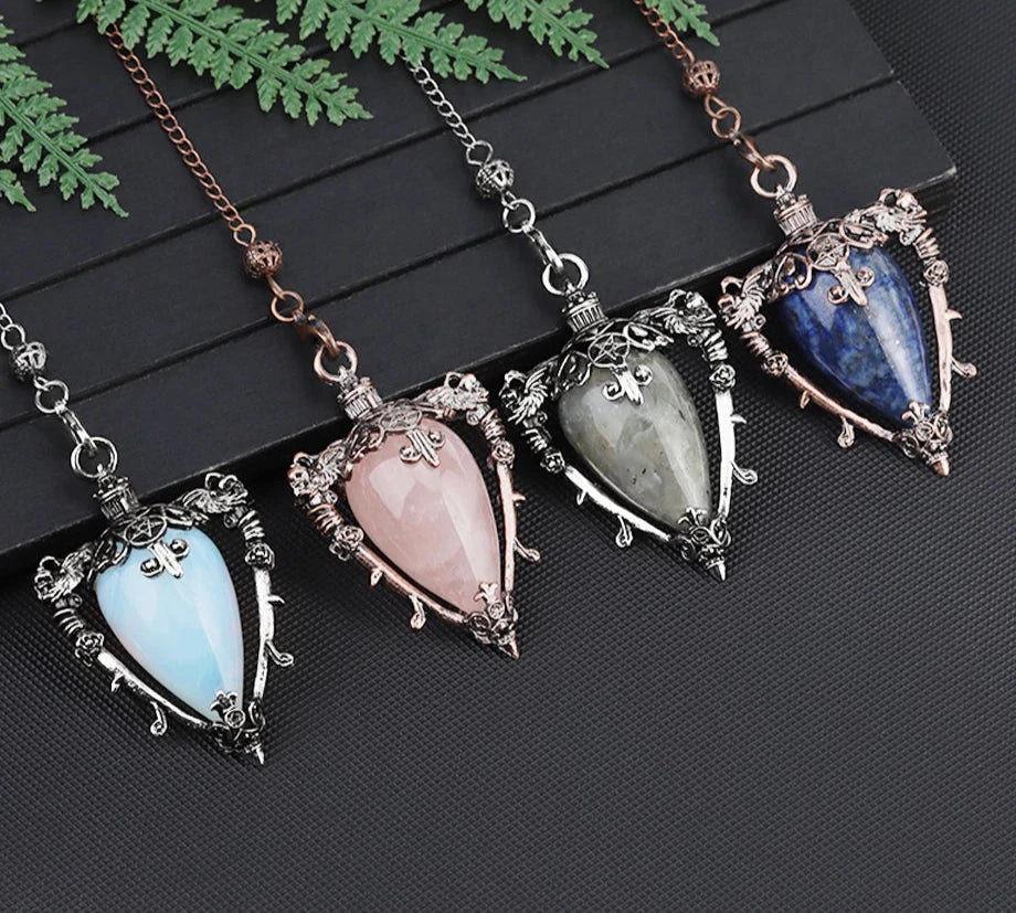 Water Drop Crystal Pendulums - Witchy wonder