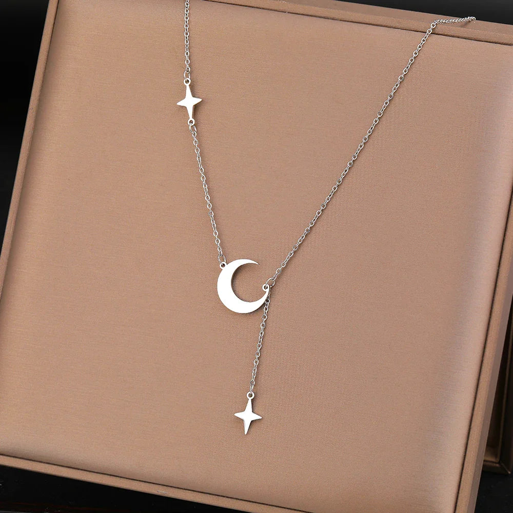 Moon Star Necklaces - Witchy wonder