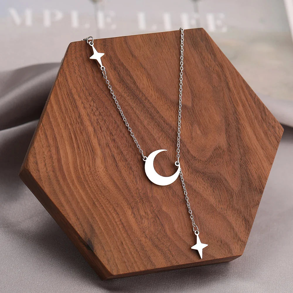 Moon Star Necklaces - Witchy wonder