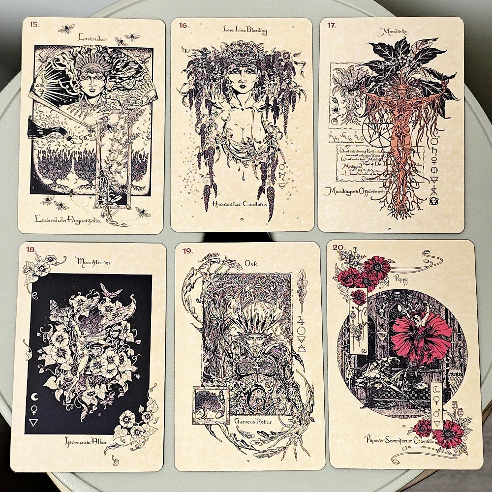 The Magickal Botanical Oracle Deck - Witchy wonder