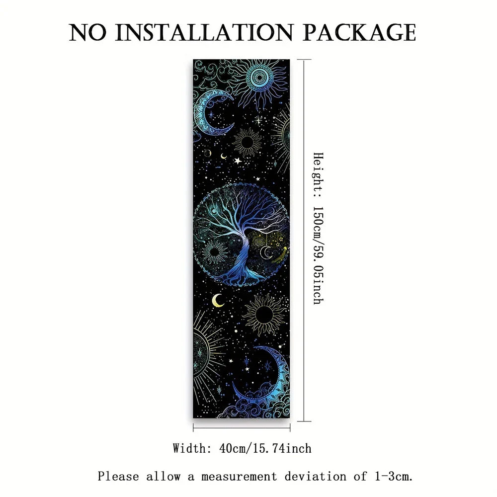 Witchy Sun & Moon Banner Tapestry - Witchy wonder