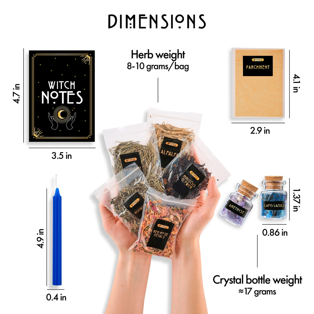 54 PCS Witchcraft Kit - Witchy wonder