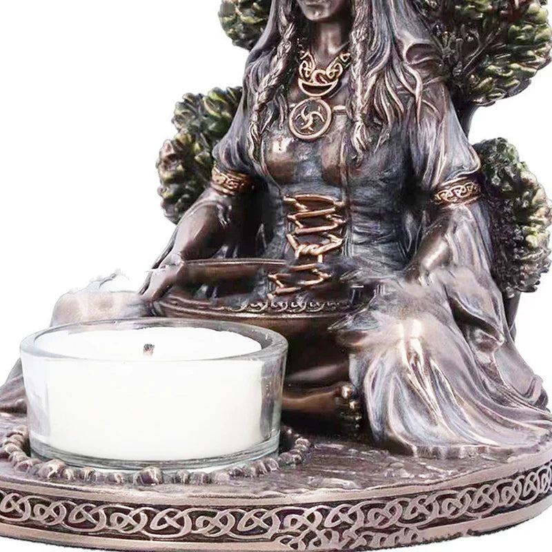 Celtic God & Goddess Candle Holder - Witchy wonder
