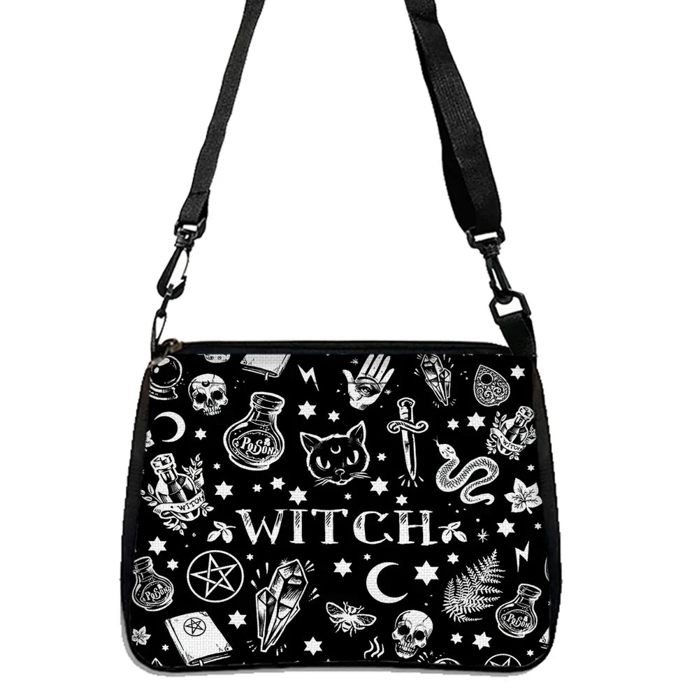 Witchy Print Shoulder Bags - Multiple Designs - Witchy wonder
