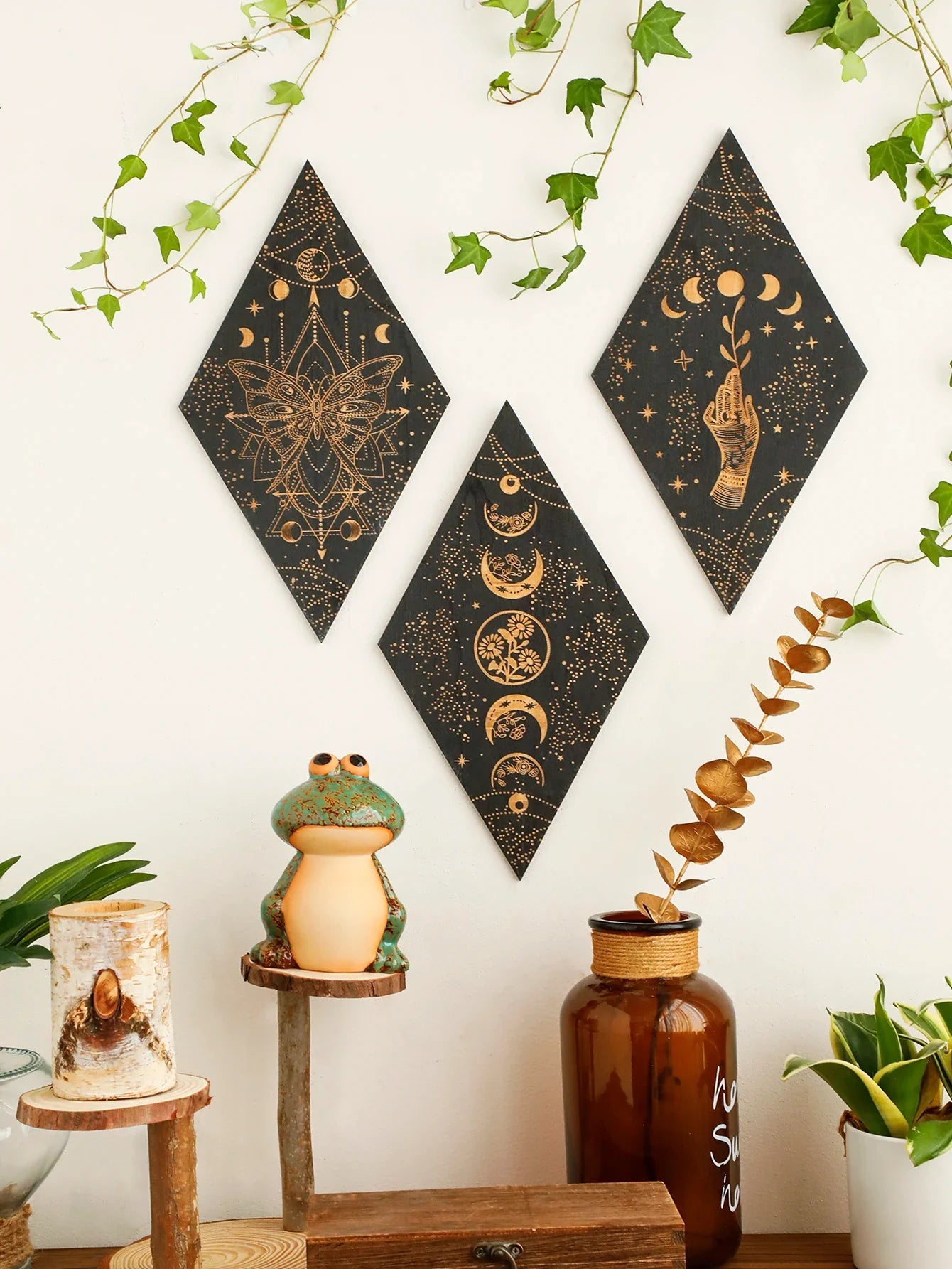 Moon Phase Wall Plaques - Witchy wonder