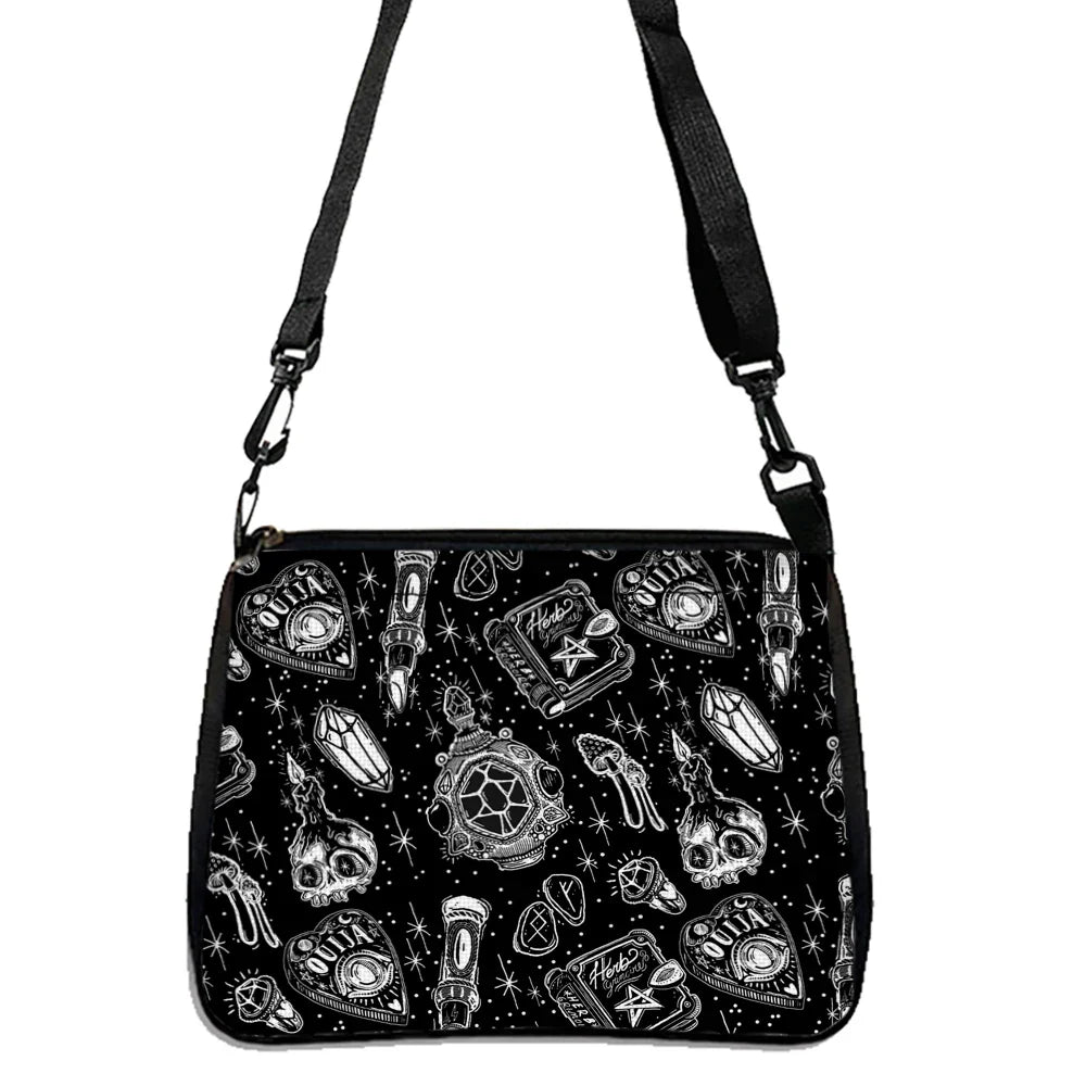 Witchy Print Shoulder Bags - Multiple Designs - Witchy wonder