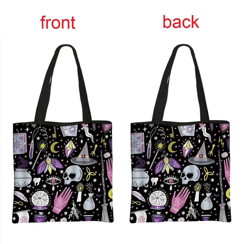 Witchy Gothic Tote Bags - Witchy wonder