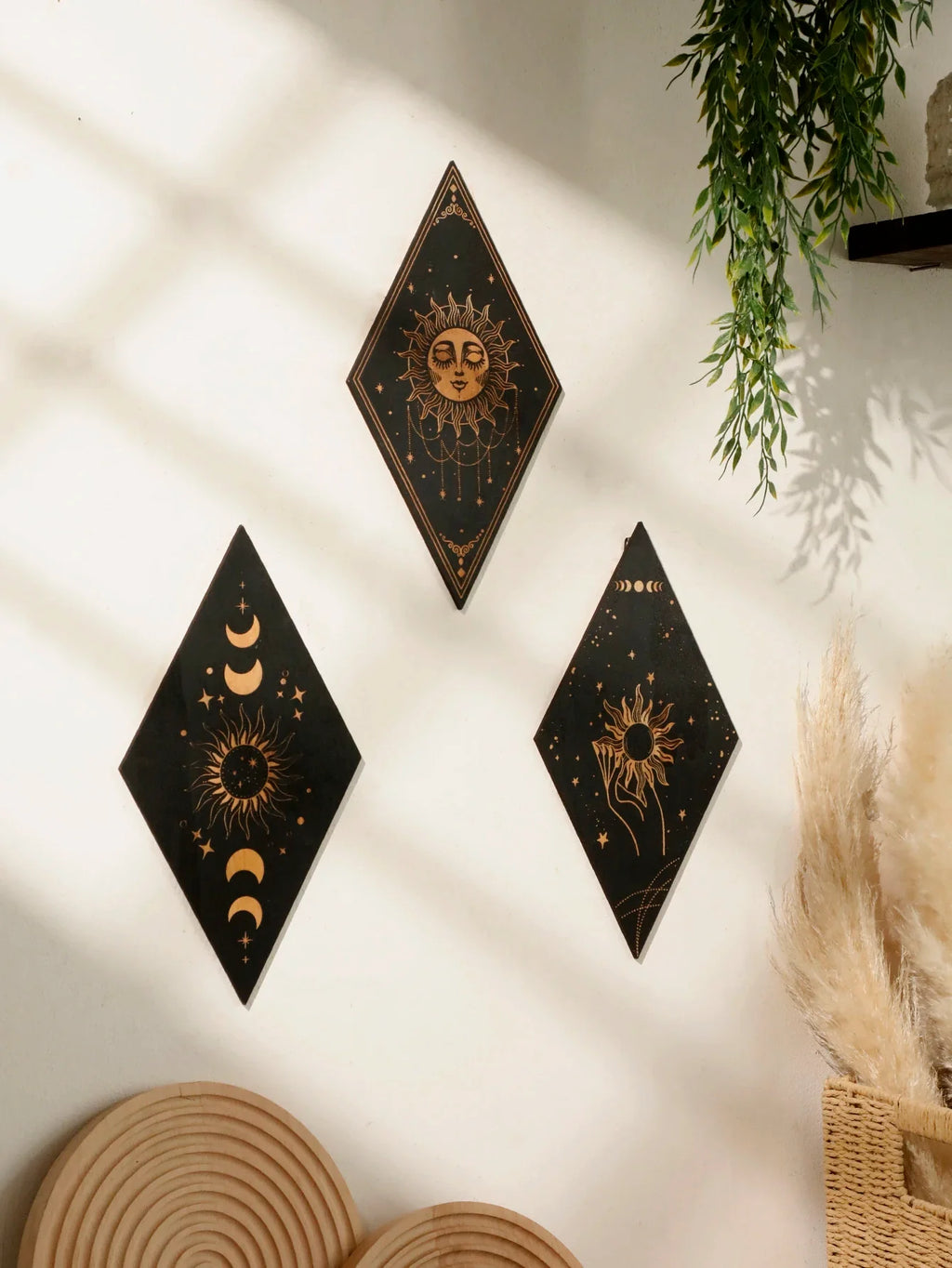 Wood Witchy Wall Plaques - Witchy wonder