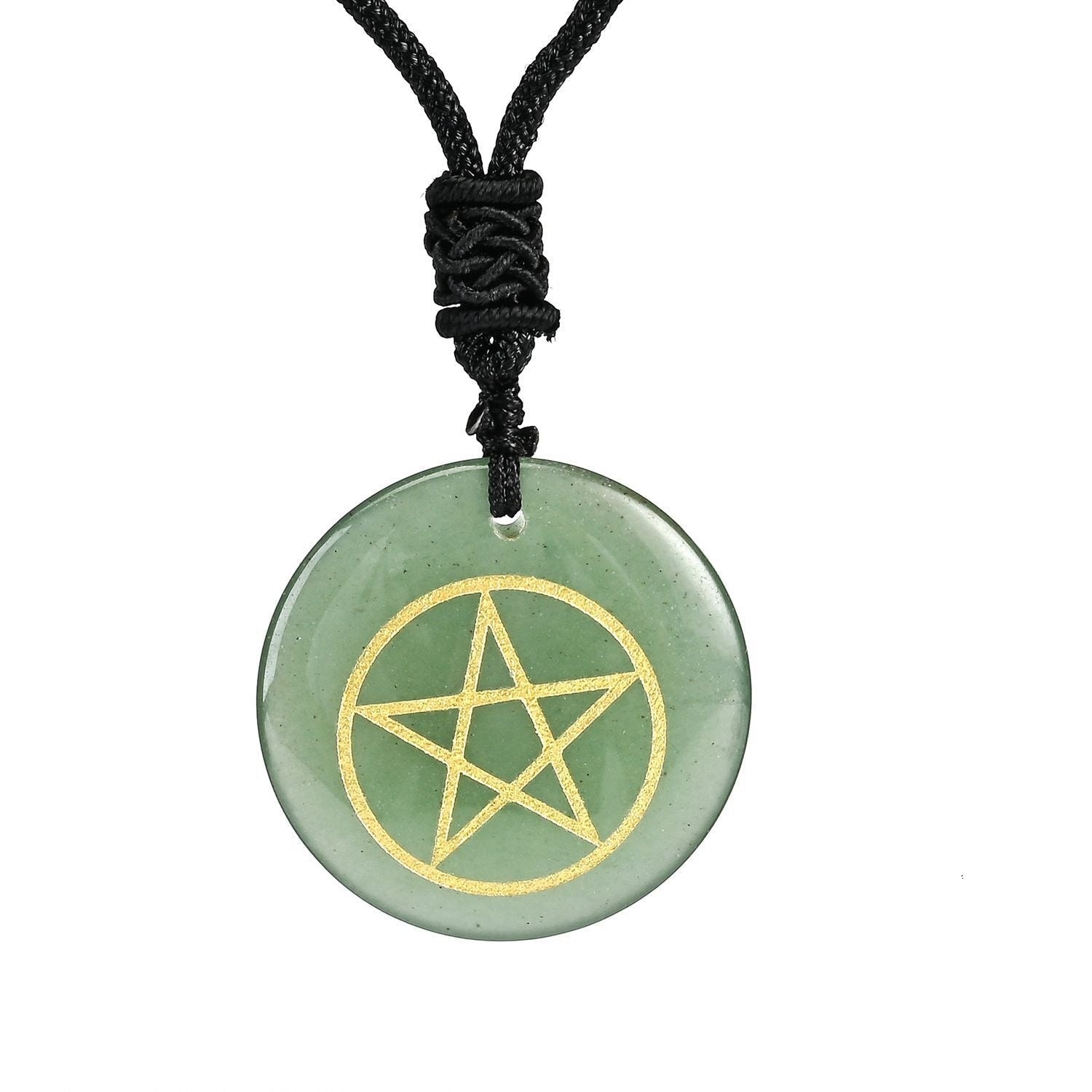 Pentacle Crystal Rope Necklaces - Witchy wonder