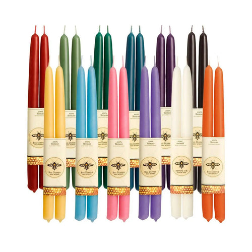 100% Pure Beeswax Tapers - Witchy wonder