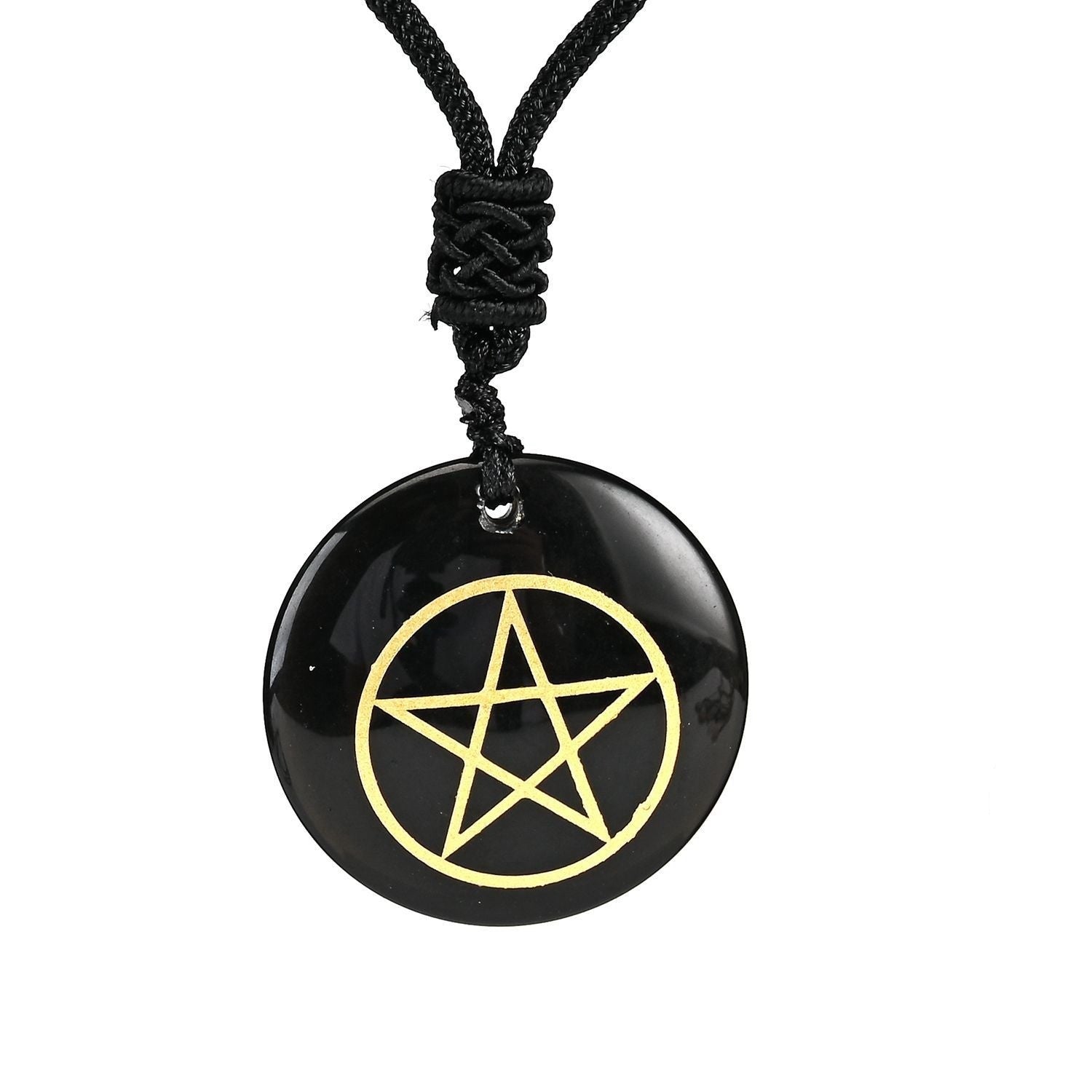 Pentacle Crystal Rope Necklaces - Witchy wonder