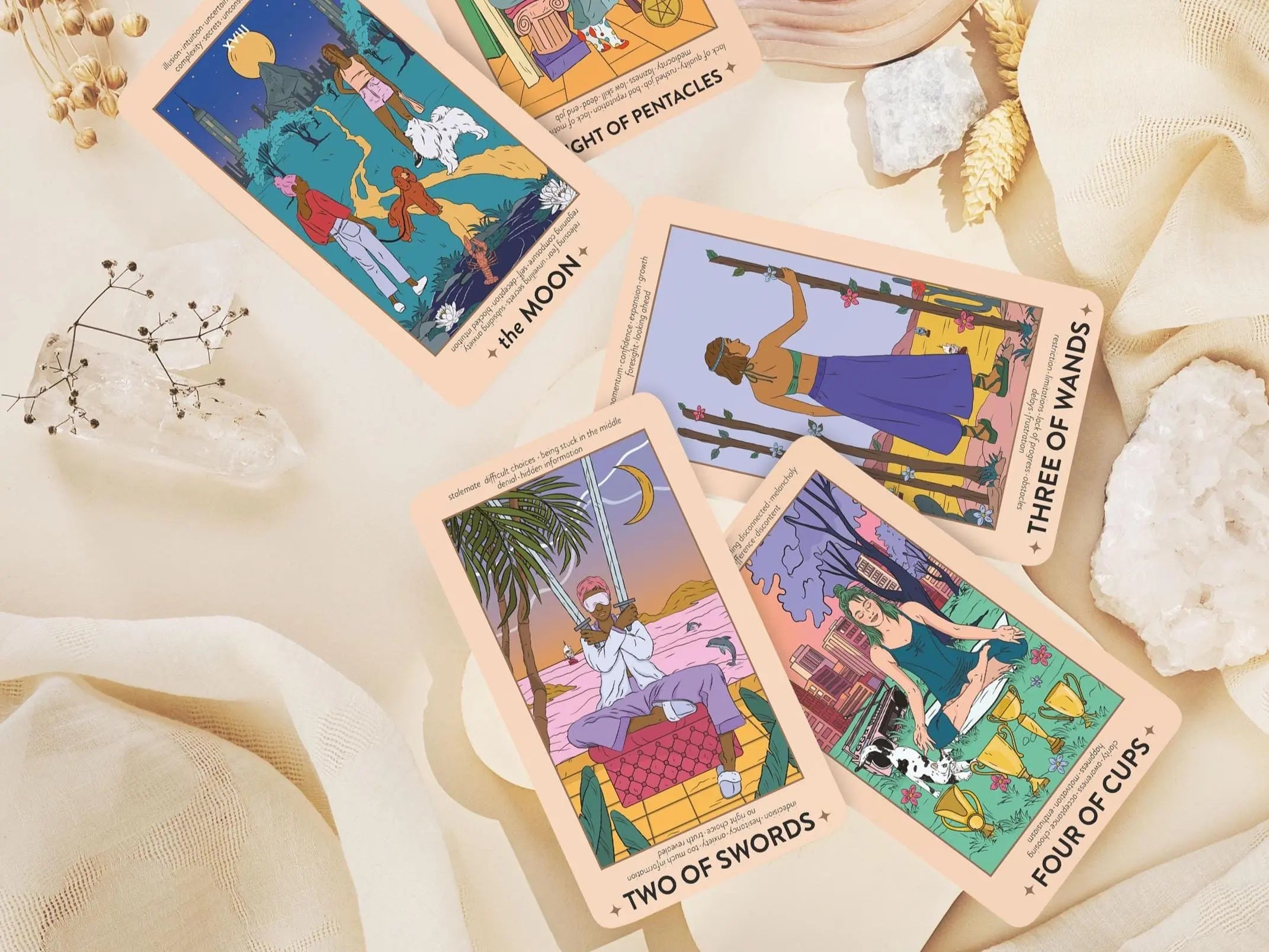 Neoteric Feminine Tarot (Keyword Edition) - Witchy wonder
