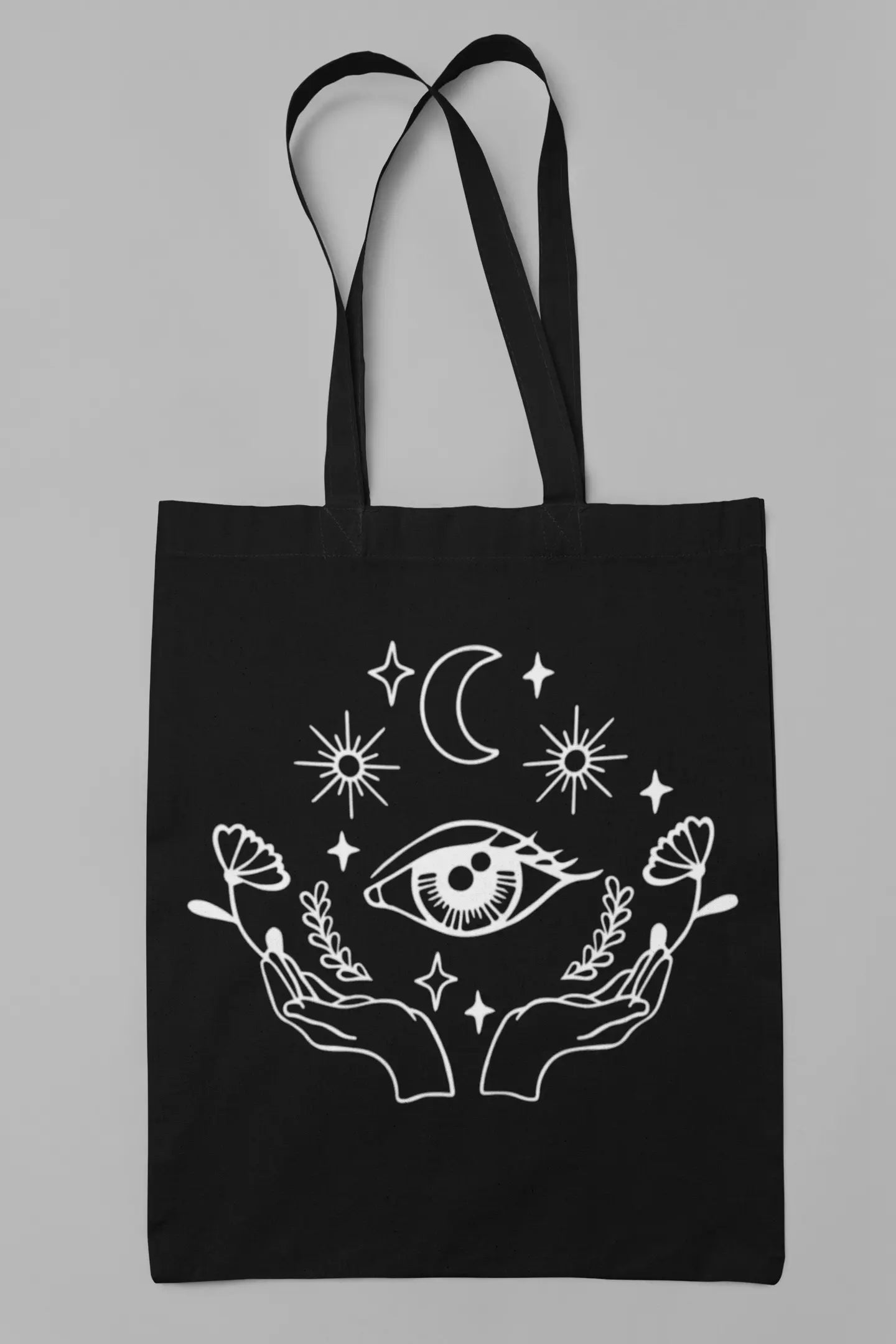 Gothic Alt Witchy Book Bag, Mystic Third Eye - Witchy wonder