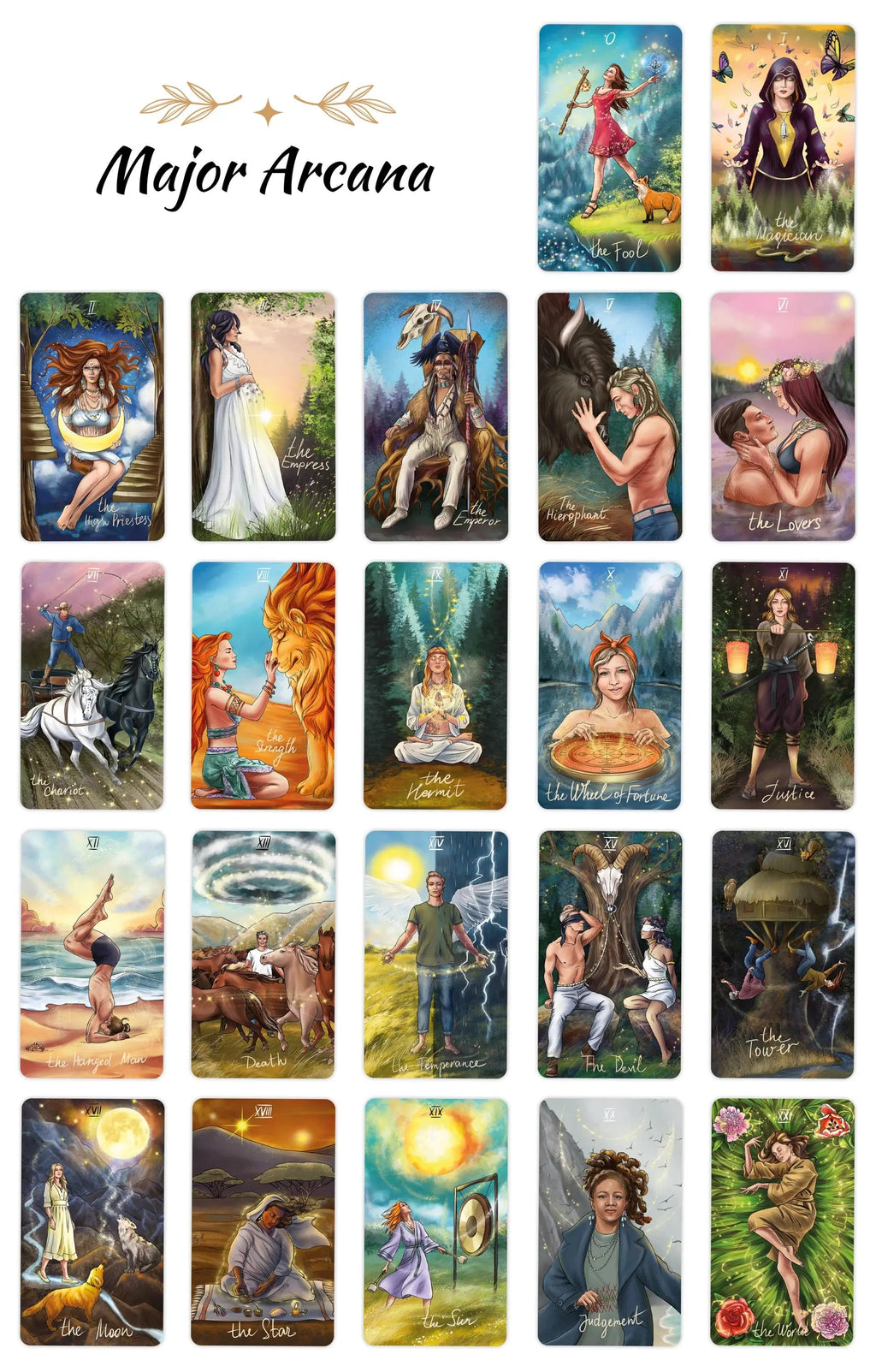 Wild Reflections Tarot - Witchy wonder