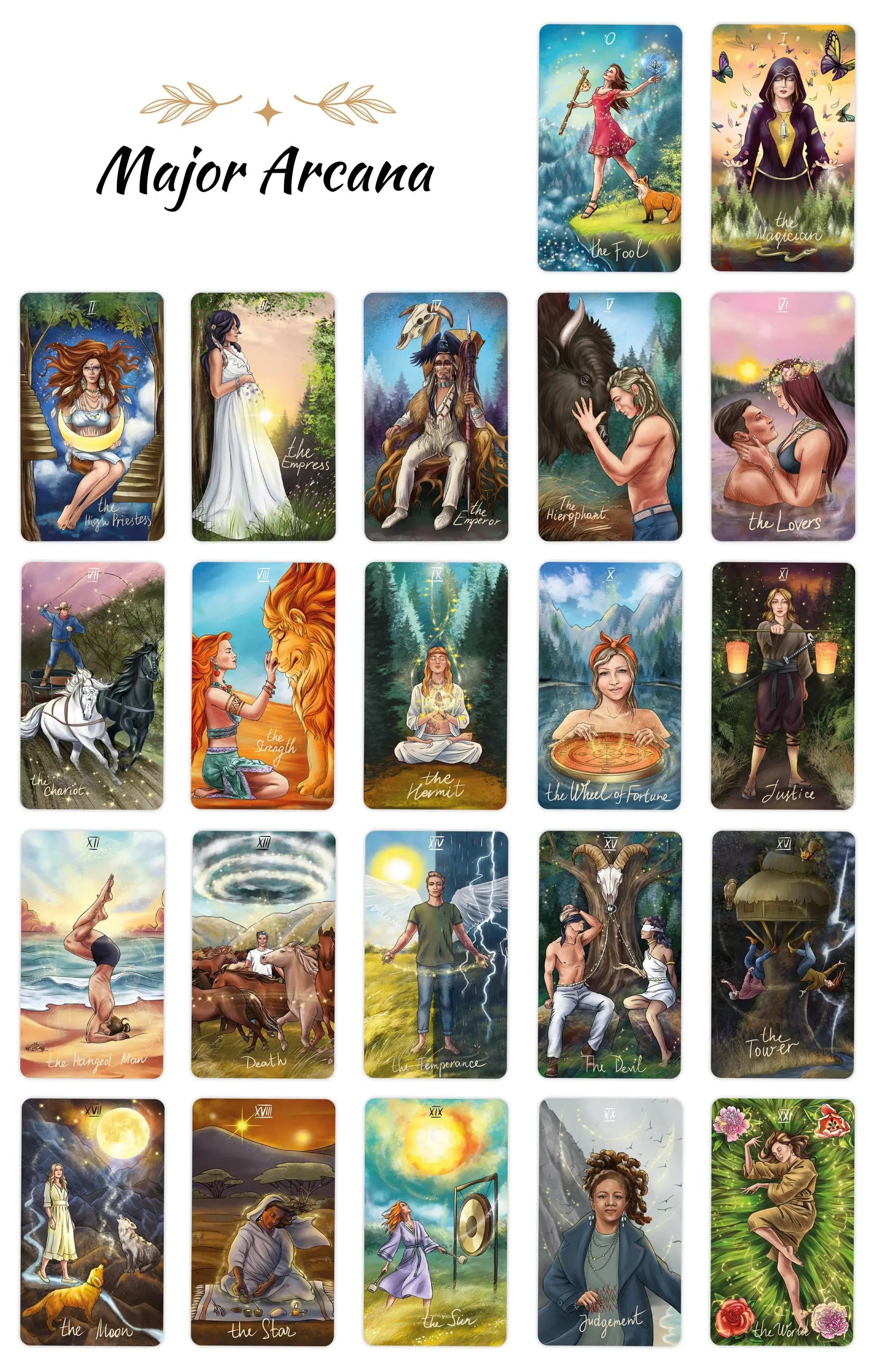 Wild Reflections Tarot - Witchy wonder